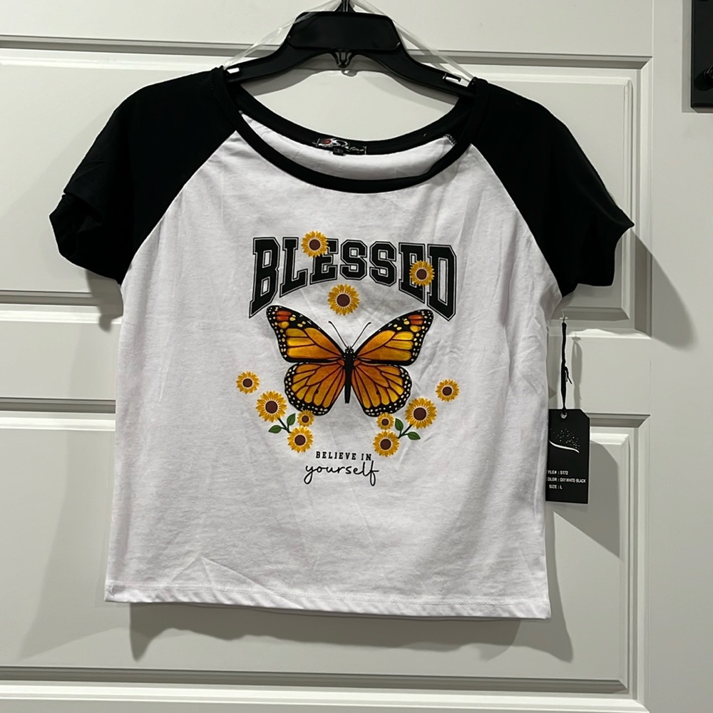 NWT Blessed Tee